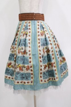 画像2: Jane Marple / winter squirrelのスカート  ブルー H-26-01-14-025-JM-SK-KB-ZH