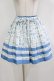 画像1: Jane Marple / シュガーロゴのミニスカート M アイボリー H-26-01-14-029-JM-SK-KB-ZH (1)