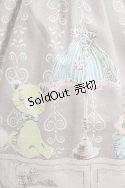 画像4: Emily Temple cute / シャンブルノースリーブワンピース  グレー H-26-01-14-002-ET-OP-KB-ZH