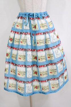 画像1: Emily Temple cute / 復刻JAM瓶スカート  サックス H-26-01-14-030-ET-SK-KB-ZH