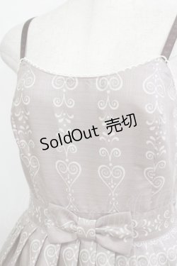 画像5: Emily Temple cute / シャンブルノースリーブワンピース  グレー H-26-01-14-002-ET-OP-KB-ZH