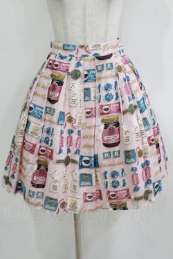 画像1: Jane Marple / Beau Chocolatのミニスカート  ピンク H-26-01-14-033-JM-SK-KB-ZH