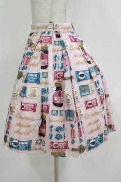 画像2: Jane Marple / Beau Chocolatのミニスカート  ピンク H-26-01-14-033-JM-SK-KB-ZH