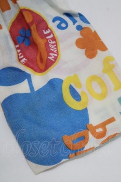 画像5: Jane Marple / ブリティッシュロゴサイドリボンスカート M ブルー×オレンジ H-26-01-14-034-JM-SK-KB-ZH