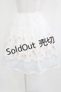 Emily Temple cute / バラ＆レーススカート  オフ白 H-26-01-14-036-ET-SK-KB-ZH
