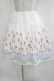 画像1: Emily Temple cute / バラ＆レーススカート  オフ白 H-26-01-14-036-ET-SK-KB-ZH (1)
