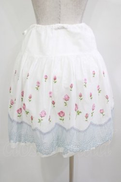 画像3: Emily Temple cute / バラ＆レーススカート  オフ白 H-26-01-14-036-ET-SK-KB-ZH