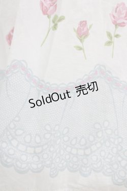 画像4: Emily Temple cute / バラ＆レーススカート  オフ白 H-26-01-14-036-ET-SK-KB-ZH
