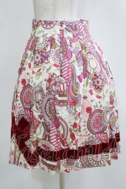 画像2: Jane Marple / ワンダーランドスカート  ボルドー H-26-01-14-038-JM-SK-KB-ZH