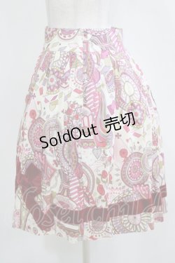 画像2: Jane Marple / ワンダーランドスカート  ボルドー H-26-01-14-038-JM-SK-KB-ZH