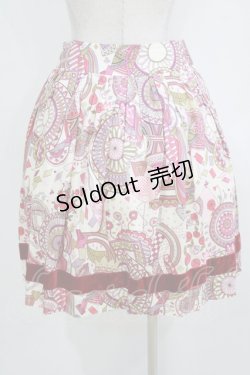 画像3: Jane Marple / ワンダーランドスカート  ボルドー H-26-01-14-038-JM-SK-KB-ZH