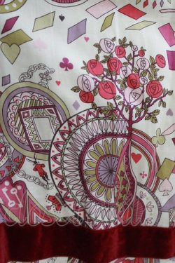 画像4: Jane Marple / ワンダーランドスカート  ボルドー H-26-01-14-038-JM-SK-KB-ZH