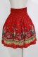 画像3: Jane Marple / マトリョーシカシャーリングスカート  赤 H-26-01-14-040-JM-SK-KB-ZH (3)