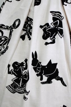 画像4: Jane Marple / タイニーアリスフロッキージャンパースカート  アイボリー H-26-01-14-003-JM-SK-KB-ZH