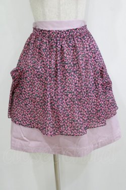 画像1: MILK / ベリーズエプロンスカート  ネイビーローズ H-26-01-14-041-ML-SK-KB-ZH