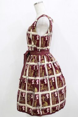 画像2: Jane Marple / Royal Stampのスクエアドレス  ボルドー H-26-01-14-004-JM-OP-KB-ZH