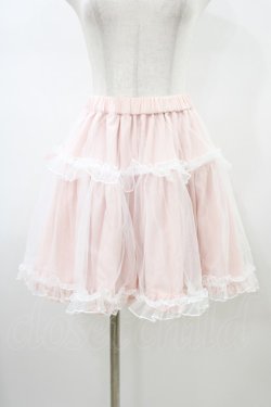 画像3: Amavel / リバーシブルパニエスカート Free ピンク H-26-01-14-1038-CA-SK-NS-ZH