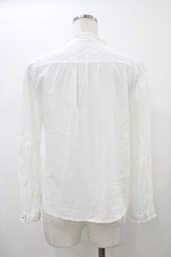 画像2: Amavel / スタンドカラーブラウス Free オフ H-26-01-14-1045-CA-BL-NS-ZH