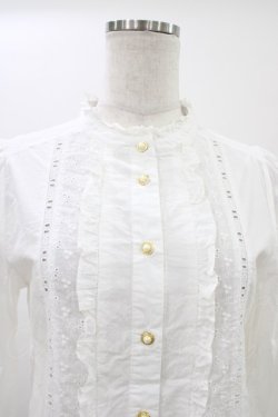 画像3: Amavel / スタンドカラーブラウス Free オフ H-26-01-14-1045-CA-BL-NS-ZH