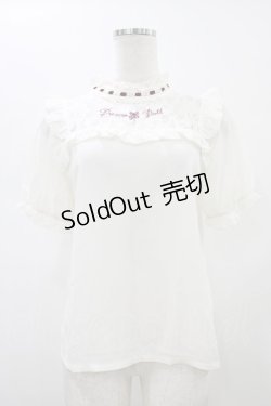 画像1: LIZ LISA / グレープ刺繍トップス Free オフ/ボルドー H-26-01-14-1048-LO-BL-NS-ZH