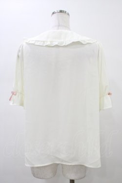 画像2: axes femme Kawaii / クマパフェ刺繍ブラウス M アイボリー H-26-01-14-1049-AX-BL-NS-ZH