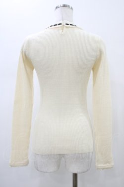 画像2: F i.n.t / 梯子レースニット Free Ivory H-26-01-14-1051-CA-TO-NS-ZH