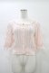 画像1: LIZ LISA / オーガンジーリボンカーディガン Free ピンク H-26-01-14-1054-LO-TO-NS-ZH (1)