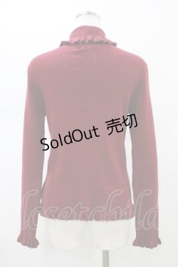 画像2: m petit by misako / サンリオキャラクターズコラボ キティ ニットプルオーバー M レッド H-26-01-14-1056-LO-TO-NS-ZH