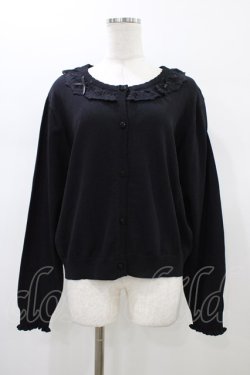 画像1: m petit by misako / AOKUVケアレースフリルCD 4L ブラック H-26-01-14-1058-LO-TO-NS-ZH