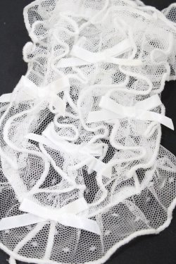 画像3: axes femme Kawaii / プチリボンチュールカフス  オフ H-26-01-14-1008-AX-ZA-NS-ZH