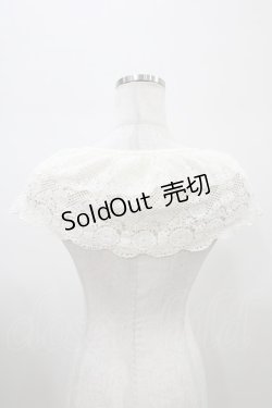 画像2: m petit by misako / NINA'Sレースツケエリ  アイボリー H-26-01-14-1009-LO-ZA-NS-ZH