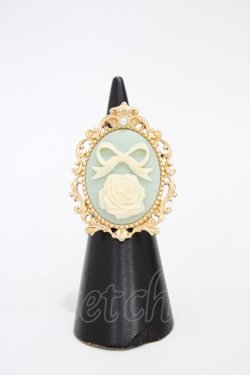 画像1: Chalmiere / カメオ風リング Free サックス H-26-01-14-1010-0-AC-NS-ZH