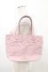 画像1: m petit by misako / NINA'Sトートバッグ  ピンク H-26-01-14-1013-LO-BG-NS-ZH (1)