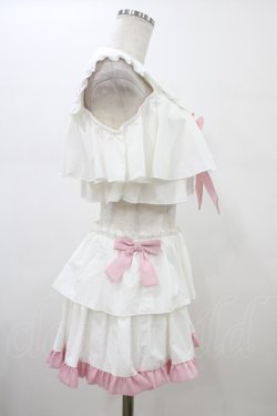 画像3: To Alice / セーラーフリルビキニ M オフ/ピンク H-26-01-14-1015-LO-OP-NS-ZH