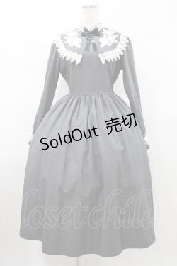 画像1: Innocent World / コーデリアローズワンピース M グレー/生成 H-26-01-14-1018-IW-OP-NS-ZH
