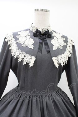 画像4: Innocent World / コーデリアローズワンピース M グレー/生成 H-26-01-14-1018-IW-OP-NS-ZH