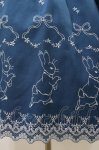 画像5: Innocent World / ピーターラビット  刺繍ワンピース M ブルー/サックス H-26-01-14-1019-IW-OP-NS-ZH (5)