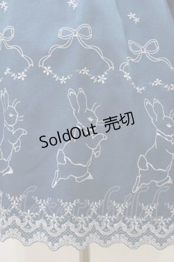 画像5: Innocent World / ピーターラビット  刺繍ワンピース M ブルー/サックス H-26-01-14-1019-IW-OP-NS-ZH