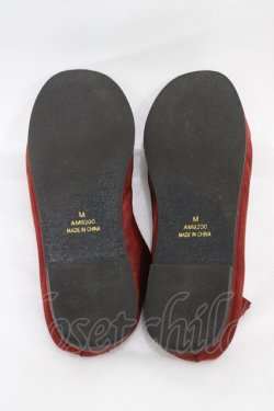 画像3: m petit by misako / AMリボンバレエシューズ M レッド H-26-01-14-1002-LO-SH-NS-ZH