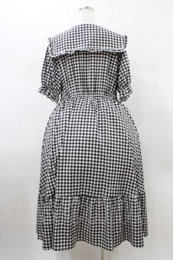 画像2: m petit by misako / AOKデシンギンガムOP 3L ブラック H-26-01-14-1021-LO-OP-NS-ZH