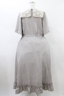 画像2: m petit by misako / TT*AOKレースセーラーワンピース L グレー H-26-01-14-1024-LO-OP-NS-ZH