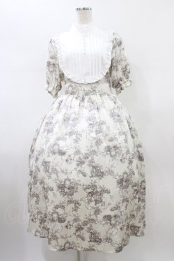 画像1: m petit by misako / AM*トワルドジュイワンピース M オフ H-26-01-14-1025-LO-OP-NS-ZH