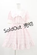 Dear My Love / マイメロディ学園ワンピース M ピンク H-26-01-14-1026-EL-OP-NS-ZH