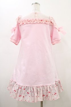 画像2: Swankiss / カットソーワンピース Free ピンク H-26-01-14-1027-CA-OP-NS-ZH