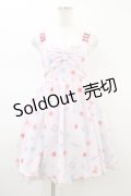 Ank Rouge / キャンディプリントワンピース M ピンク H-26-01-14-1032-CA-OP-NS-ZH
