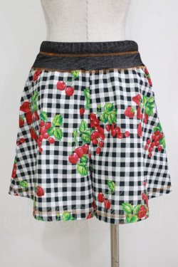 画像3: MILK / Red Gardenキュロット  ブラックギンガムBerry H-26-01-14-050-ML-PA-KB-ZH