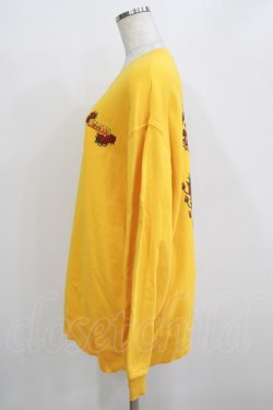 画像2: Candy Stripper / TIE DYE DEAD BEAR SWEAT 2 GOLD YELLOW H-26-01-14-052-PU-TO-KB-ZH