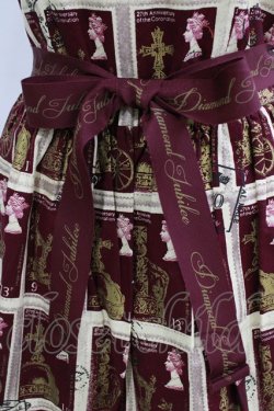 画像6: Jane Marple / Royal Stampのスクエアドレス  ボルドー H-26-01-14-004-JM-OP-KB-ZH