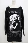 画像1: KILL STAR / The Moon SWEAT  L 黒 H-26-01-14-055-SL-TO-KB-ZH (1)