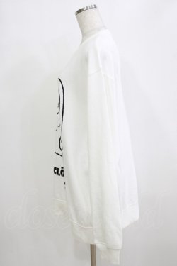 画像2: NieR CLOTHING / プリントSWEAT  2XL 白 H-26-01-14-056-PU-TO-KB-ZH